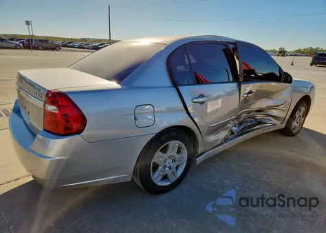 2007 Chevrolet Malibu Lt z USA, uszkodzony, nr VIN 1G1ZT58N37F243670